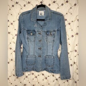 Classic Blue Denim Jacket for Women